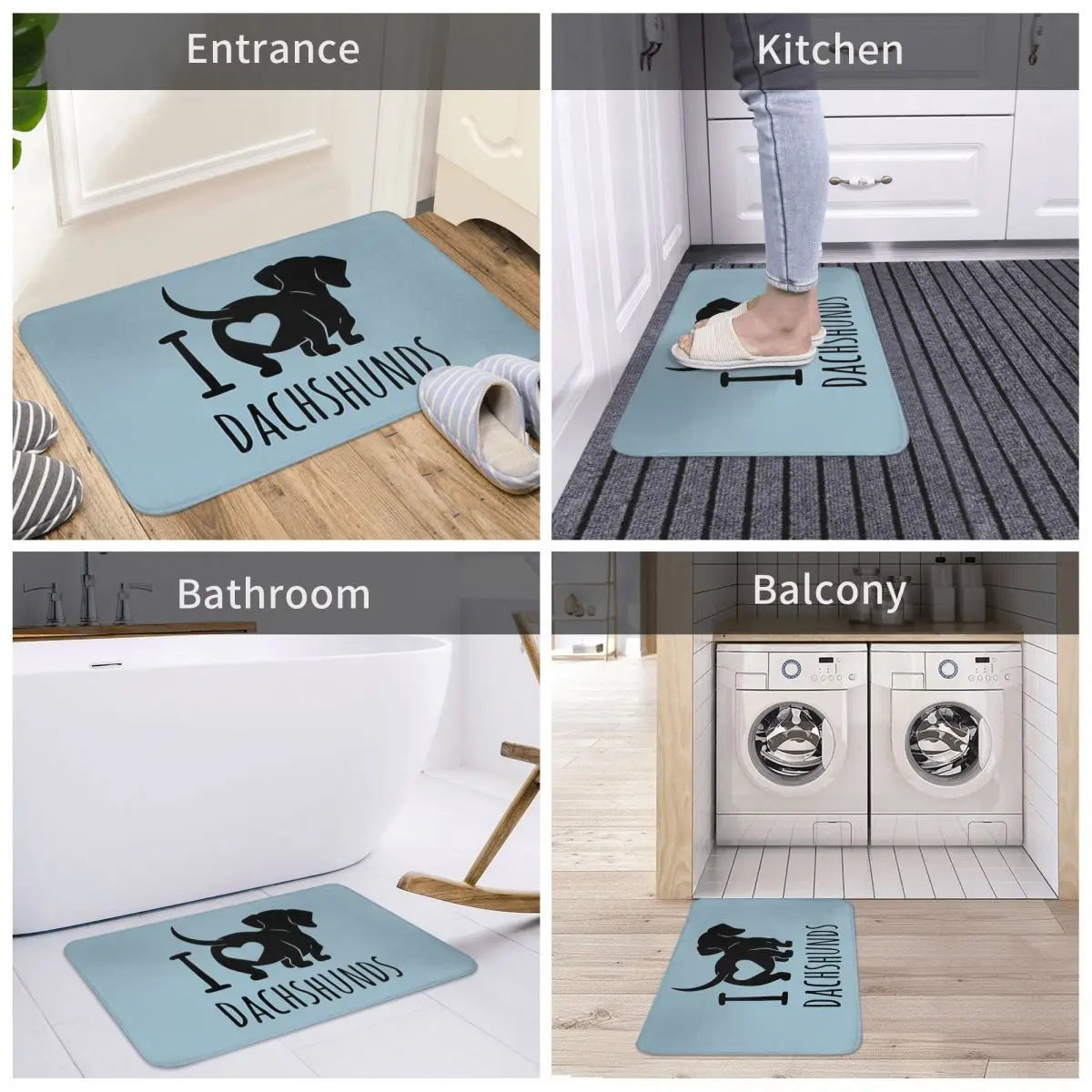 Dachshund Sausage Dog  Doormat