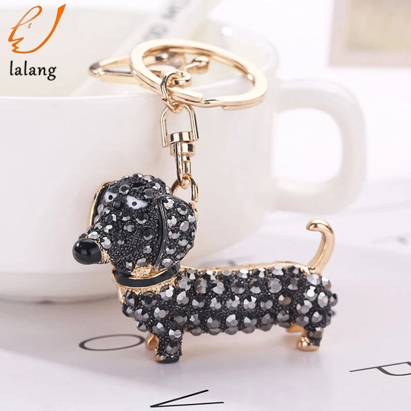 Dachshund Lovers Car Keychain Key Chain Charm Pendant