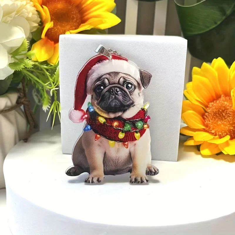 Charming Pug Christmas Home ,Gift & Decor