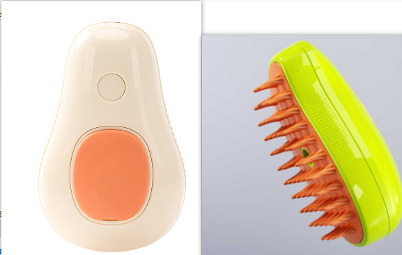 Electric Steamy Pet Brush For Massage Pet