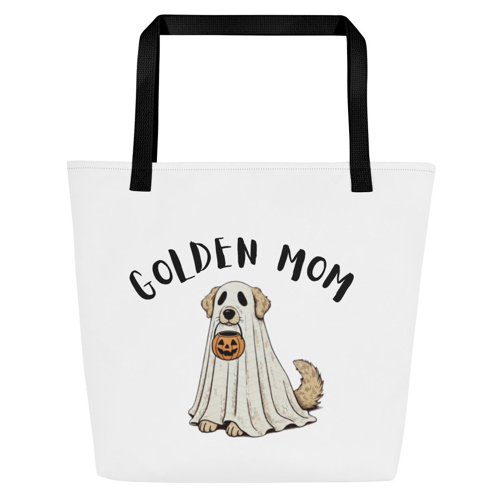 Print Large Tote Bag For Golden Mom