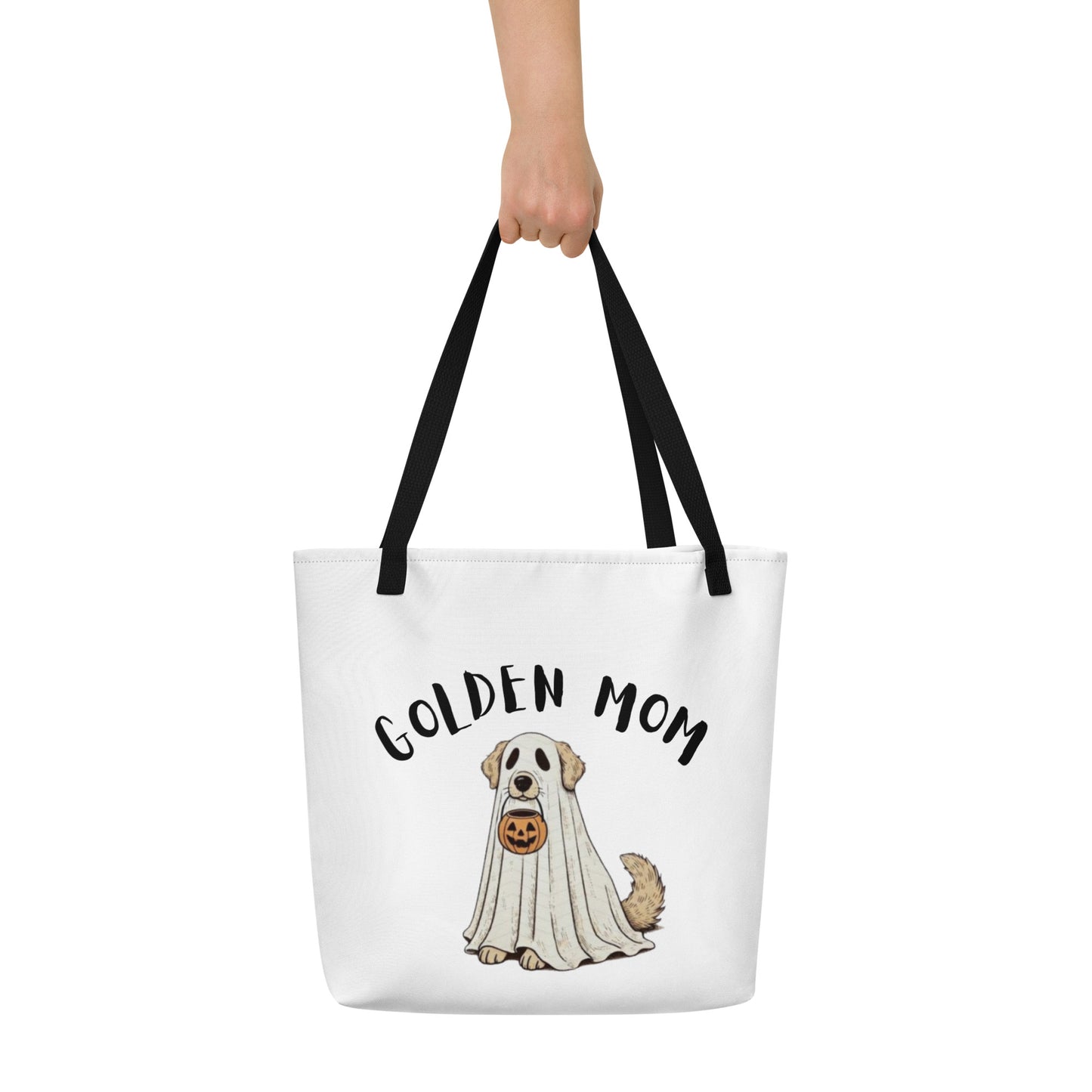 Print Large Tote Bag For Golden Mom