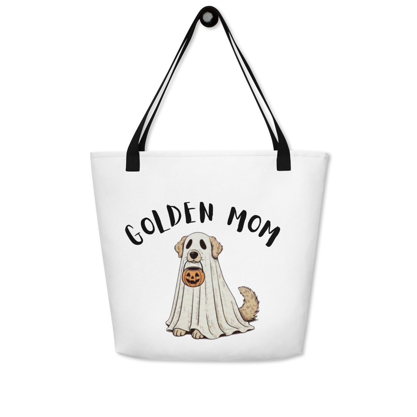 Print Large Tote Bag For Golden Mom