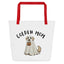 Print Large Tote Bag For Golden Mom