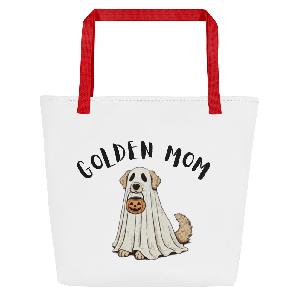 Print Large Tote Bag For Golden Mom