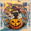 Halloween Pug Dog Suncatcher Wall Art