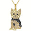 Yorkie Pendant Necklace