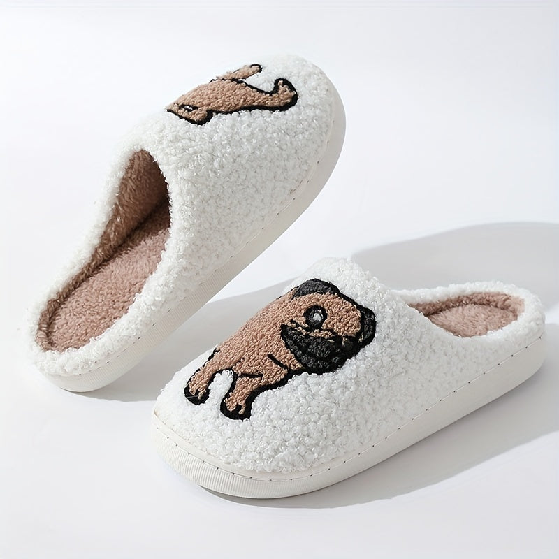 Pug Design Slippers for Men and Women