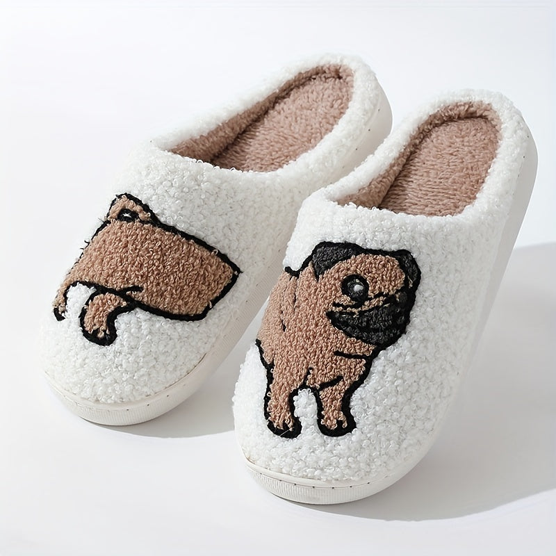 Pug Design Slippers for Men and Women