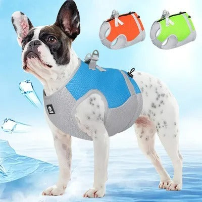 Summer Dog Cool Clothes Traction Vest