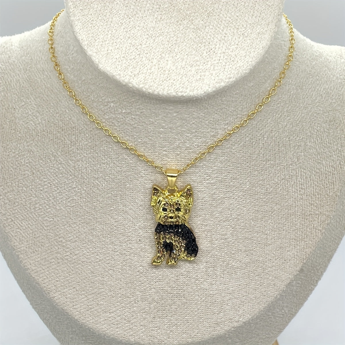 Yorkie Pendant Necklace