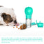 Outdoor Travel 3 In 1 Dog Water Bottle Feeder