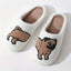 Pug Design Slippers for Men and Women