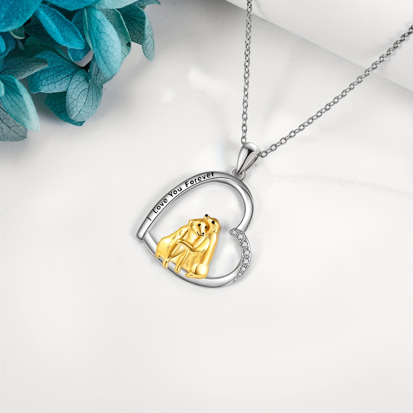 Golden Retriever Necklace For Women