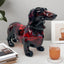 Art Deco Resin Dachshund Dog Sculpture