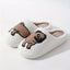 Pug Design Slippers for Men and Women