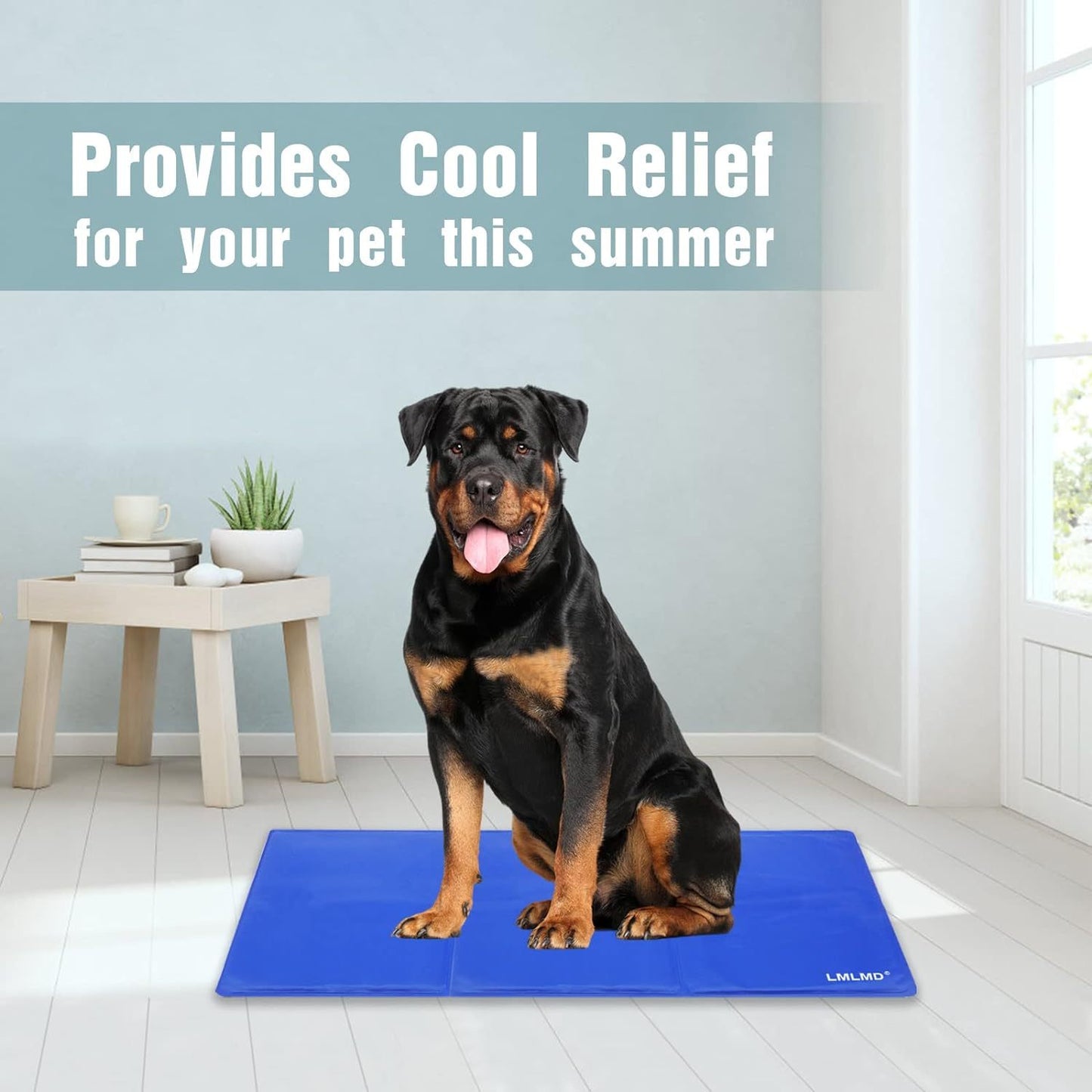 Dog Cooling Mat Non-Toxic Self Cool Gel Mat