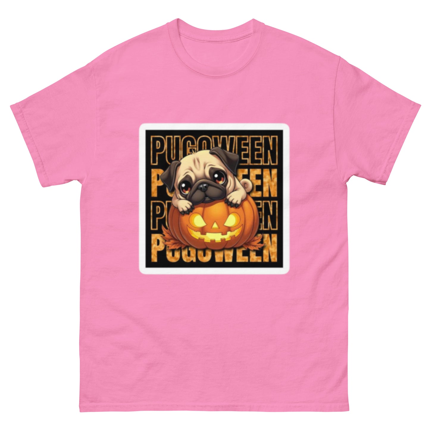 Halloween Pug Dogs Lovers Unisex T-shirt