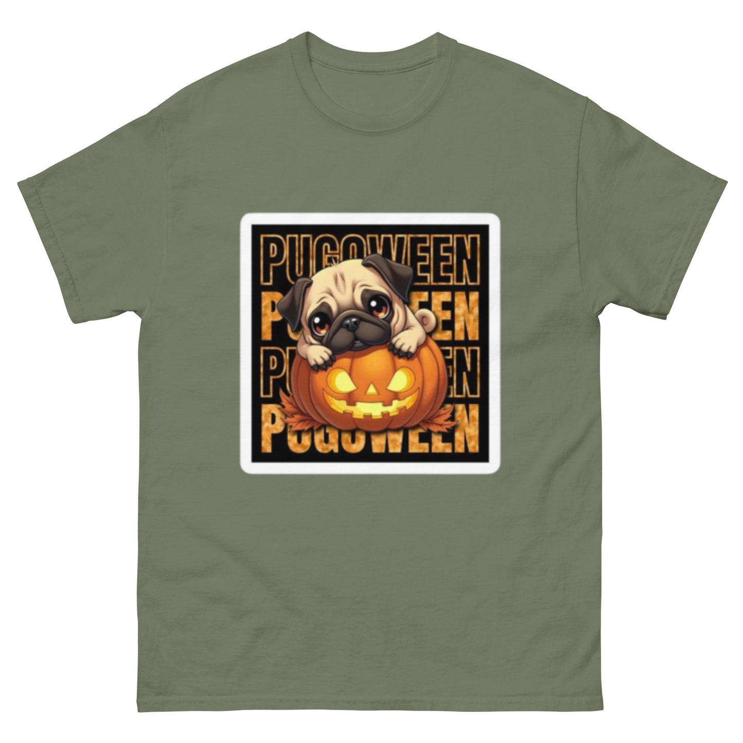 Halloween Pug Dogs Lovers Unisex T-shirt